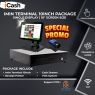 IMIN Terminal 10inch Touch Screen iCash Mesin Cashier Loyverse POS System