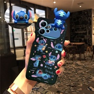 Cartoon 3D Stitch Angel Cute Case For OPPO Reno 5 10 6 Lite 8 7 11 10 Pro For OPPO Find X3 X5 X6 Pro Soft Tpu Phone Case Cover