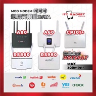 Unlocked modem RS980+/RS860/A30/A60/A80  4G LTE Wifi Router 150Mbps Hight Speed Wireless Router modi