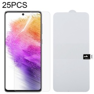 25 PCS Full Screen Protector Explosion-proof Hydrogel Film For Samsung Galaxy A73 For Samsung Galaxy