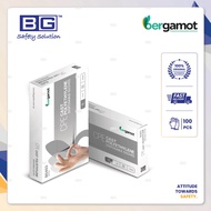 (100 Pcs) Bergamot Bgt0403 Cpe Disposable Plastic Gloves