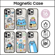 CASETi Bugcat Capoo Hard Plastic Acrylic Case Cover For iPhone 16 11 12 13 14 15 Plus Pro Max Casing