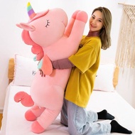 Korean Creative Ragdoll Unicorn Unicorn Doll Animal Doll Pillow Long Pillow Big Doll Cute Unicorn Do