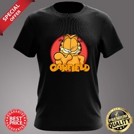 BAJU VINTAGE KARTUN GARFIELD ROUND NECK COTTON T-SHIRT