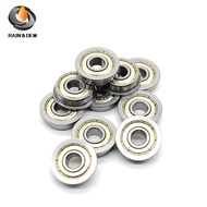 10PCS ABEC-7 F608ZZ F608 ZZ 8x22x7mm With Flange Miniature Deep Groove F608 Ball Bearing F608-2Z CNC