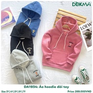 [3-7y] Dokma Warm And Smooth Fur-Lined hoodie