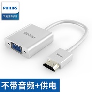 Philips HDMI to VGA Converter HAMI Interface for Desktops Laptops Top Box Audio Video Conversion Cab