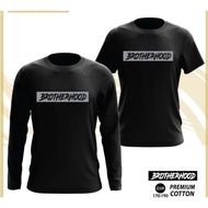 Tshirt BROTHERHOOD Premium Cotton 100% Baju Hitam