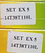 ANCHOR RACING SPROCKET SET 420 LC135 EX5 RS150 FZ150 Y15ZR 36T 37T 38T 39T 110L 120L 122L 132L