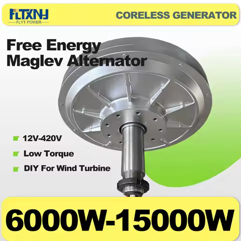 Low RPM 5KW 3.5KW 3KW Permanent Maglev Coreless Generator 48V 96V 110V 220V Magnet Alternator For Wi