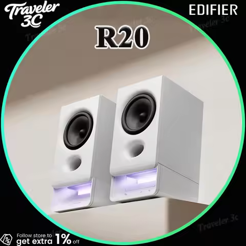 EDIFIER R20 Multimedia Speaker Desktop Computer Sound System Subwoofer High Volume Home Mini Speaker