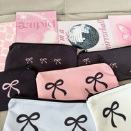 Mocorie - Rachelle Ribbon Pencil Case Coquette Pencil Case Ribbon Pencil Case/ Ribbon Pencil Case Sc