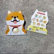Shibanban 微笑 柴犬貼紙