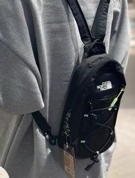 韓國預訂 the north face logo 多口袋揹包 腰包 2用