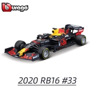 Bburago 1:43 2020 RB16B RB16 RB15 RB14 11 33 3 F1 Racing Formula Static Simulation Diecast Alloy Mod