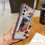 SH | เคสโทรศัพท์คลุมเต็มสำหรับ Huawei P40 Pro P50 Pro P30 ป้องกันตก