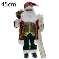 [Legend6] 45Cm 13-Styles Christmas Decorations Figures Santa Claus 45 Cm Big Christmas Doll Cascanue