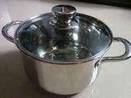304不銹鋼煲湯鍋 (可用於明火或電磁爐)