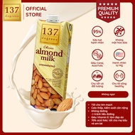 [COMBO 2 HỘP 1 LÍT] Sữa Hạt Hạnh Nhân 137 Degrees Chính Hãng Thái Lan Healthy Dinh Dưỡng Thái Lan