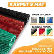 PVC bathroom carpet 40 x 50 cm S Mat Carpet Anti-Slip Carpet