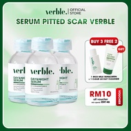 Comb 3 Free VERBLE Day Dan Night Anti-Acne Acnes Clear Serum Pitted Scar 30ml
