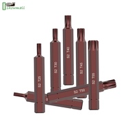 [ISHOWMAL] T20/25/30/40/45/50/55 Electric Screwdriver Bits 75mm Hex Shank Bits Tools❀