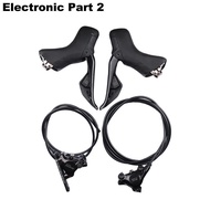 Shimano 105 Di2 R7170 2x12 Speed R7100 Crankset 170mm 50-34T R7150 Front Derailleur Rear Derailleur 