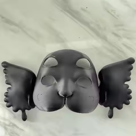 Game Character 3D Printed Crying Mask Latex DIY Melanies Martinezs Mask Party Accessory Pink MASK Co