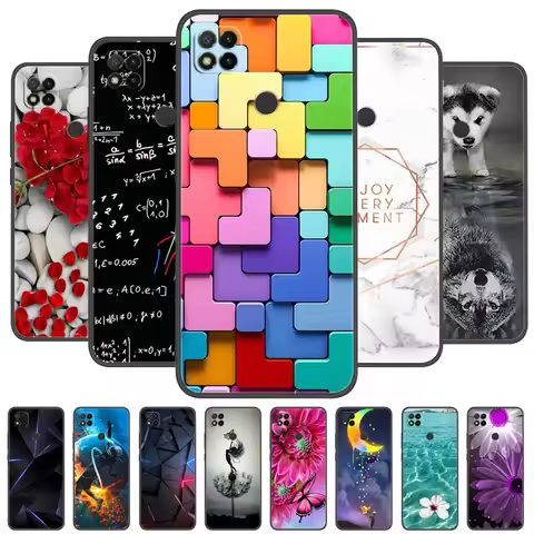 for Xiaomi Redmi 9C NFC Case Soft TPU Silicone Phone Covers for Redmi 9C NFC Case Bumper Redmi9C 9 C