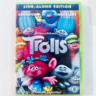 Trolls Sing-Along Edition DVD Region 2 Anna Kendrick Justin Timberlake DreamWorks