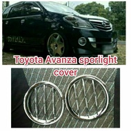 Toyota Avanza 2004 - 2006 front sportlight cover chrome