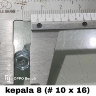 Terbaru Skrup Baja Ringan 10 X 16 - Per Dus Isi 800 Pcs Berkualitas