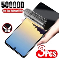 3Pcs HD Soft Hydrogel Film For Samsung Galaxy M56 M36 M17 M07 F07 A17 A07 Anti Spy Privacy Anti Blue
