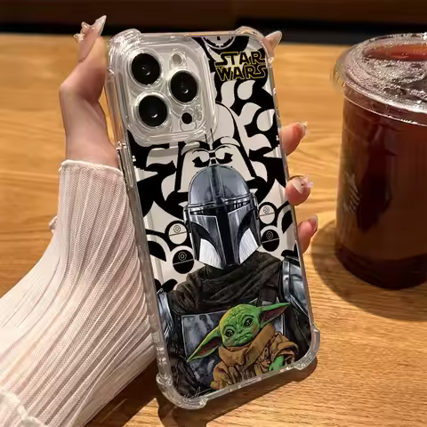 The Mandalorians Grogu Yodas Case For Xiaomi 17T Pro 5G 15T 15 F7 Ultra POCO F7 M7 X3 X4 X5 X7 X8 Pr