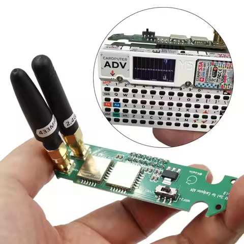 New CC1101 & NRF24 2-in-1 RF Testing Module for M5Stack Cardputer SubGHz Transceiver & 2.4G Jammer W