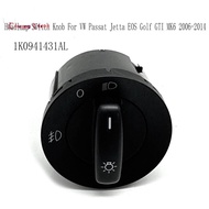 【Chuangtfx03】Headlight Switch Headlight Knob Headlamp Switch Golf 1K0941431AL Headlight Regulator