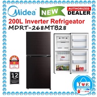 Midea Inverter Refrigerator (200L) MDRT- 268MTB28-MY/MDRT-307MTB28-MY(240L)/MDRT346MTB28-MY (280L)