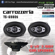 Carrozzeria 6''x9” 480W 2-Way Speaker - TS-6980S