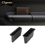 C5GOON 2PCS Car Interior Front Door Side Handle Storage Box For Suzuki Jimny JB74 2019 2020 2021 B3U