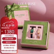 LOLA ROSE罗拉玫瑰汤唯同款经典小绿表手表女士手表七夕礼物送女友礼盒包装