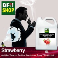 🧼🚬  (ABTSD1) Strawberry Anti Bacterial Tobacco Sanitizer Deodorizer Spray - 75% Alcohol - 5L smoke ⭐⭐⭐⭐⭐