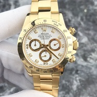 Rolex Rolex Rolex Ditona116528Gold Shell Gold White Plate Diamond Scale Mechanical Men's Watch