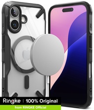 Ringke Fusion-X สามารถใส่ได้กับ iPhone แม่เหล็ก16เคส [แม่เหล็กแข็งแกร่ง] การป้องกันทางทหารด้านหลังแข