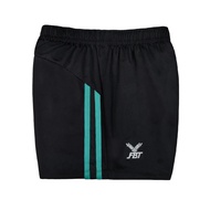 FBT Shorts Back Zip Pocket #SA2016 [Black/Teal]