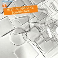 FISHSTICK 16 Pieces DIY Transparent Refrigerator, Handmade Acrylic Custom Refrigerator Magnets, with