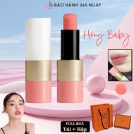 Son dưỡng Hermes 30 Rose DÉté hồng baby nhẹ nhàngquyến rũ.giúp môi mềm mịncăng mọng.