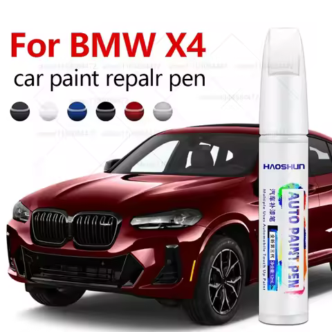 Car Paint Repair Pen For 2014-2025 BMW X4 Paint Scratch Repair Accessories Grey A90 White 300 Black 