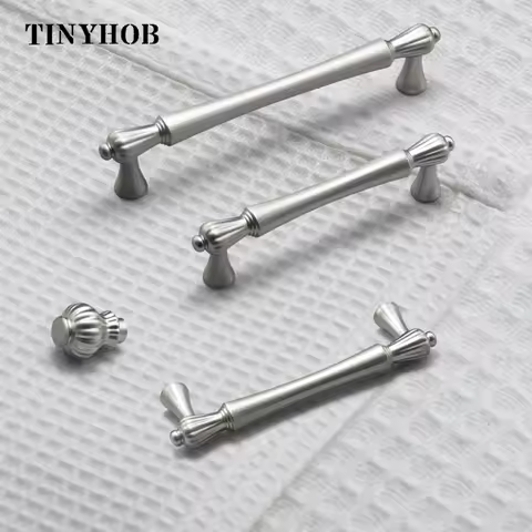 French Style Elegant Cabinet Pulls for Wardrobe and Shoe Cabinet / Contemporary Cabinet Handles and 