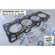 SANWA Japan Metal Head Gasket OEM P/N MD332035 Mitsubishi Lancer EVO 4 5 6 7 Airtrek 4G63T O/S 1.0mm