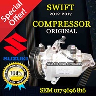 SUZUKI SWIFT 2012-2017 YEAR NEW MODEL ORIGINAL COMPRESSOR (CAR AIRCON SYSTEM)
